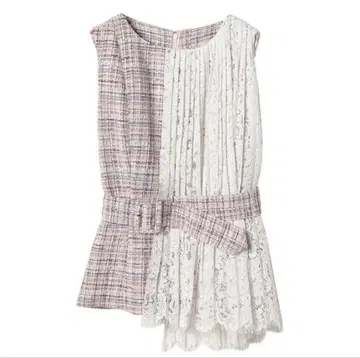 eimy istoire 상의 레이스 트위드