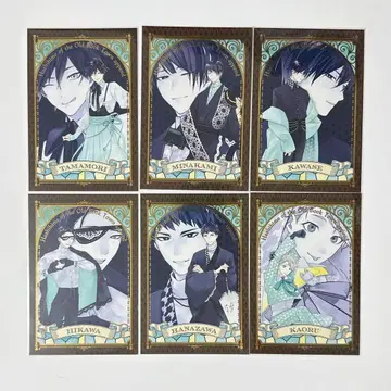 고서점 거리의  }하시히메{ 가라오케 철인 카라테츠 엽서 전 6종 세트