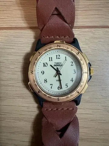 [ 작동품 ] TIMEX SAFARI INDIGLO 빈티지