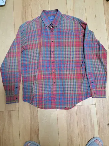 Pendleton USA 체크 무늬 긴팔 셔츠 L