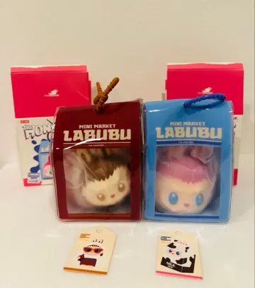 정품 popmart 푸니푸니 참 러브브 팝마트 2종 세트