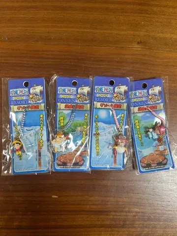 원피스 네츠케 키링 온천 한정판 리조트 한정판 루피 초파