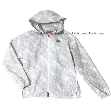 택 포함 새상품 [뉴발란스 골프] 여성용 바람막이 블루종 점퍼