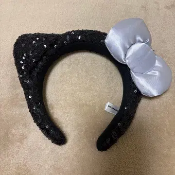 USJ 헬로키티 스팽글 머리띠 유니버셜