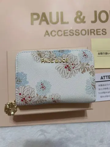 새상품 폴앤조 크리잔테메 동전 지갑 코인 케이스 미니 지갑 교통카드 지갑