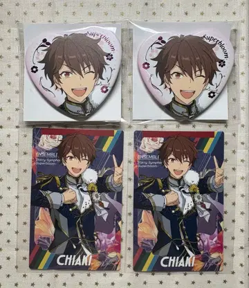 모리사와 치아키 스타포니 하트 캔뱃지 컬렉션 카드 컬렉션