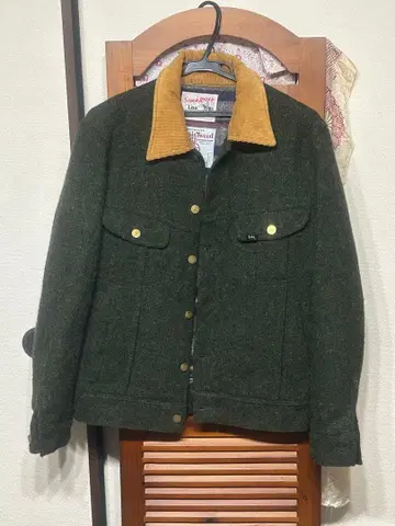 Lee Storm Rider 해리스 트위드 38 M 다크 그린