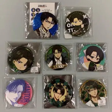 진격의 거인 캔뱃지 리바이 8개