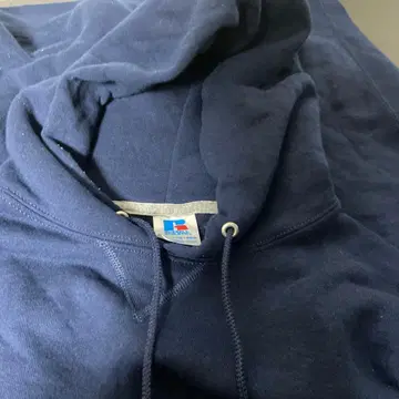 러셀 애슬레틱 네이비 XXL 후드티