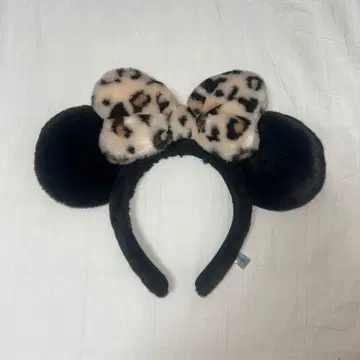 디즈니 머리띠 팬캡 레오파드 무늬