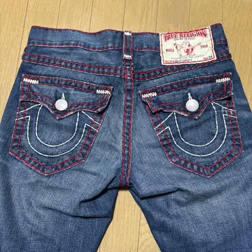 TRUE RELIGION w31 다크 블루 플레어