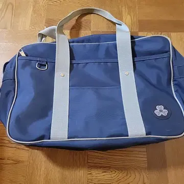 네이비 나일론 토트백