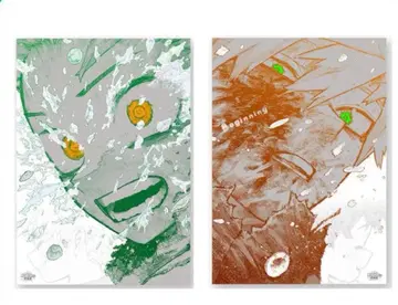 나의 히어로 아카데미아 원화전 A2 포스터 2장 the beginning