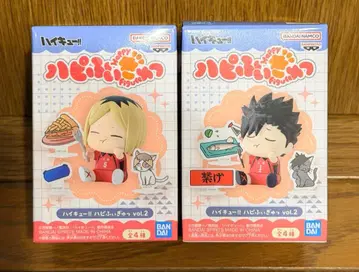 하이큐!! 하피피규어 vol.2 코즈메 켄마 쿠로오 테츠로 세트