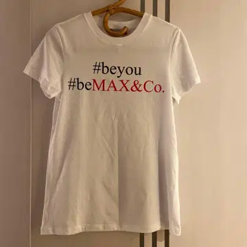 #beYOU #beMAX&Co. 반팔 T셔츠 XS