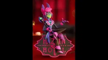 해즈빈 호텔에 오신 것을 환영합니다 모니터 탑 피규어 네온 알래스터