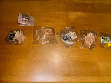 하자품 미니어처 미술 세트 마스코트