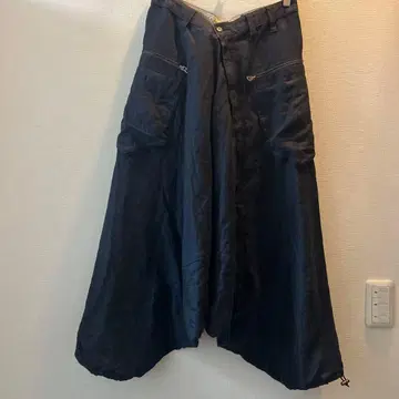 PPFM 사루엘 팬츠 S 사이즈 다크 블루