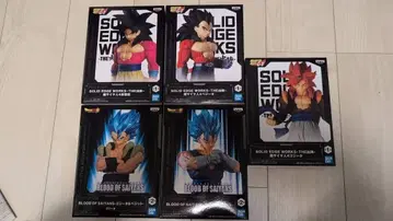 드래곤볼 출진 & BLOOD OF SAIYANS 5체 세트