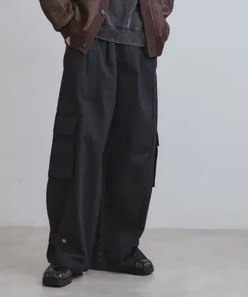tk.TAKEO KIKUCHI (타케오 키쿠치) 와이드 카고 팬츠