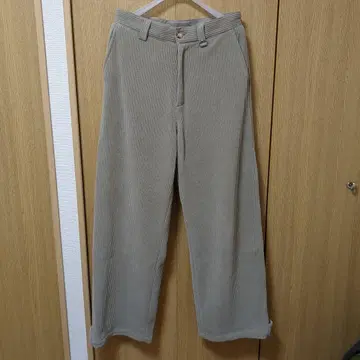 ZARA 코듀로이 와이드 팬츠