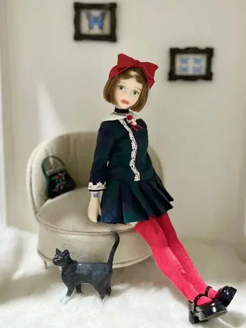 체리짱 레트로 리카 복각판 초대 리카짱 브라이스 원피스