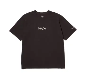 NewEra 워시드 코튼 T셔츠 Logo Archive 흑먹색