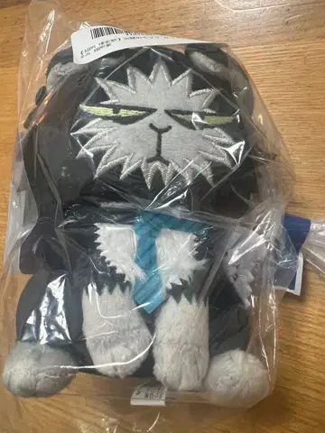 출입금지 두더지  동물 봉제인형 고양이 부경사 시로