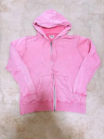 RHC 론 헤르만 빈티지 가공 후드티 핑크