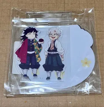 귀멸의 칼날 오하기 아크릴 스탠드 토미오카 기유 시나즈가와 사네미