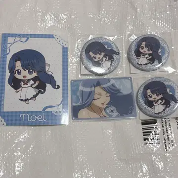 피치피치 노엘 캔뱃지 브로마이드 클리어 카드