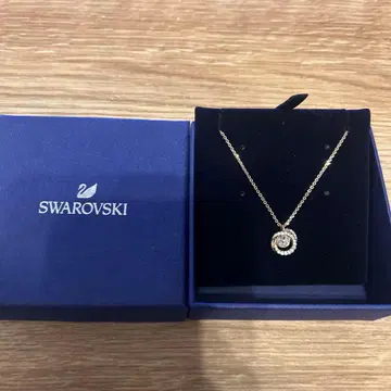 Swarovski 골드 펜던트 목걸이