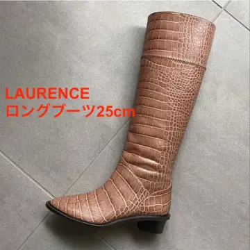 미사용 새상품 [ 란스 ] 롱 부츠 (25cm)