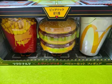 맥도날드 에반게리온 밸류 세트 피규어