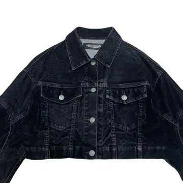 CHRISTIAN DADA 19AW 벨로아 코팅 데님 자켓