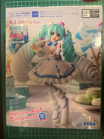 [ 미개봉 새상품 ] 하츠네 미쿠 x 시나모롤 화이트 드레스 ver.