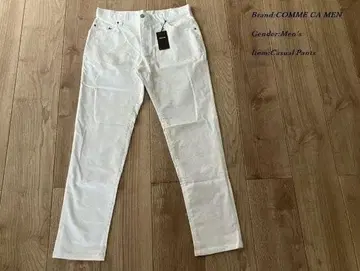 새상품 정가 2.5만 엔 꼼사맨 스트레치 라이트 데님 팬츠 S 사이즈