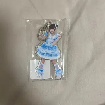 무지개 깃털 미니 아크릴 키링