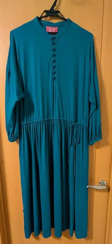 ROUROU 차이나 버튼 원피스 Lotus Room