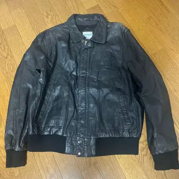 가죽 캐주얼 자켓 블랙