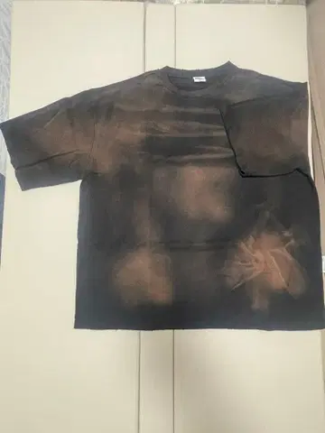 madeffect bleachwash 데미지 T 블랙