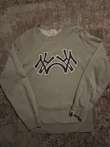 APE SHALL NEVER KILL 그레이 맨투맨