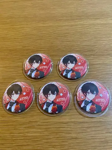 AMPTAKxCOLORS 앗토군 캔뱃지 5개 세트