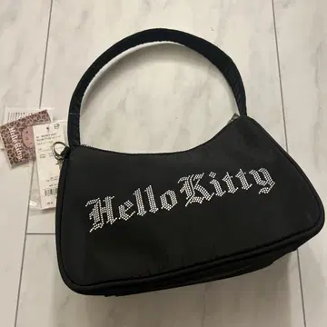 택 포함 새상품 키티 위고 큐빅 핸드백