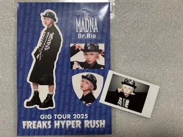 THE MADNA 리오 씨 폴라로이드 스티커 시트