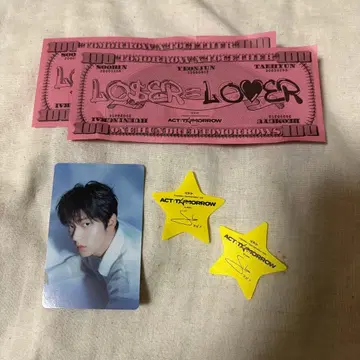 TXT 수빈 프리미엄 시트 혜택 낙하물