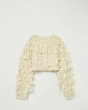 Eaphi FRINGE KNIT CARDIGAN