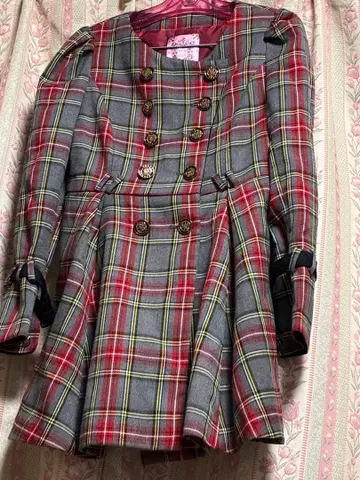 Honey Bunch 허니 체크 무늬 원피스