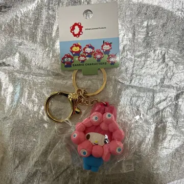 EXPO2025 산리오 미야쿠미야쿠 입체 마스코트 키링 마이멜로디