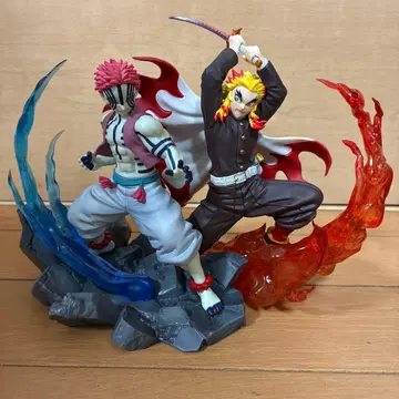 귀멸의 칼날 XrossLink 피규어 렌고쿠 쿄쥬로 아카자 세트